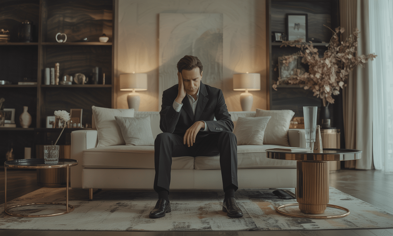 psychologia wyjaśnia, dlaczego osoby mówiące „mam wszystko”, ale czujące pustkę, szukają czegoś, czego nie da się kupić za pieniądze.