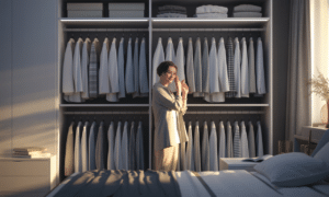 psychologia wyjaśnia, dlaczego osoby ceniące porządek w szafie pragną wizualnej kontroli, aby utrzymać harmonię i poczucie bezpieczeństwa w swoim otoczeniu.