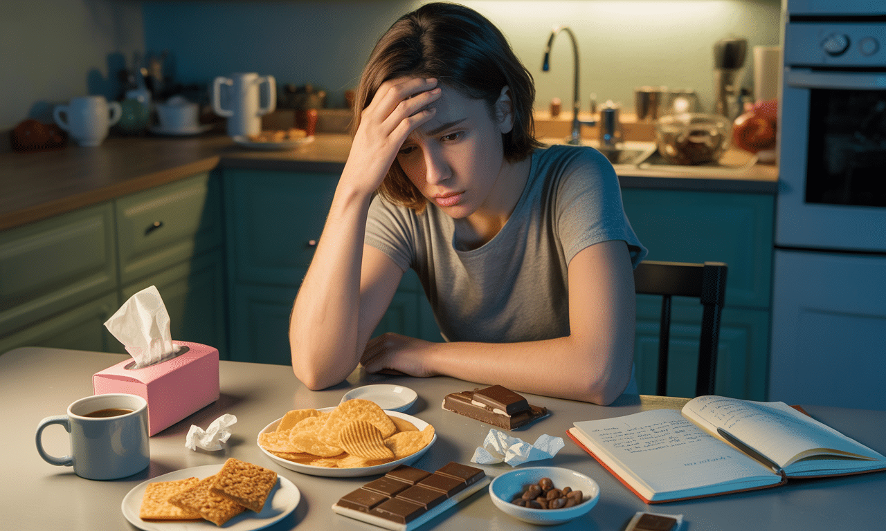 poznaj psychologiczne przyczyny jedzenia emocjonalnego i dowiedz się, jak radzić sobie ze stresem bez sięgania po jedzenie. eksplorujemy, co kryje się pod kompulsywnym objadaniem się.