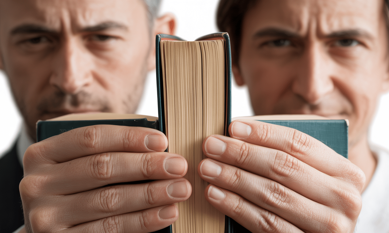 ten szczegół w sposobie trzymania książki ujawnia, czy czytamy dla zdobywania wiedzy, czy dla ucieczki od rzeczywistości.