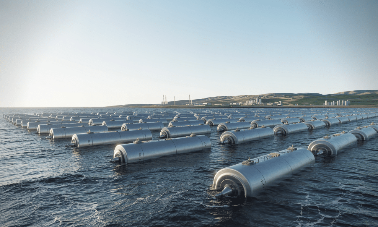 ten kraj wykorzystuje moc fal oceanicznych do produkcji energii i właśnie otworzył największą na świecie farmę falową, co stanowi przełom w odnawialnych źródłach energii.