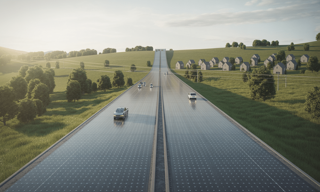 ten kraj zbudował innowacyjną autostradę solarną, której nawierzchnia produkuje prąd wystarczający dla 5 000 domów, łącząc ekologię z nowoczesną technologią.