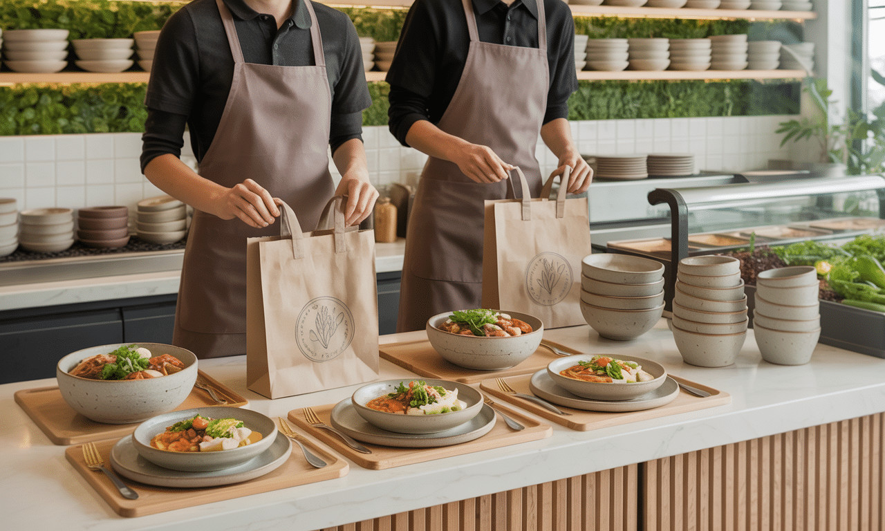 ten kraj wprowadził zakaz używania jednorazowych opakowań do jedzenia, a restauracje serwują jedzenie w ceramicznych naczyniach, nawet na wynos, dbając o środowisko i zrównoważony rozwój.