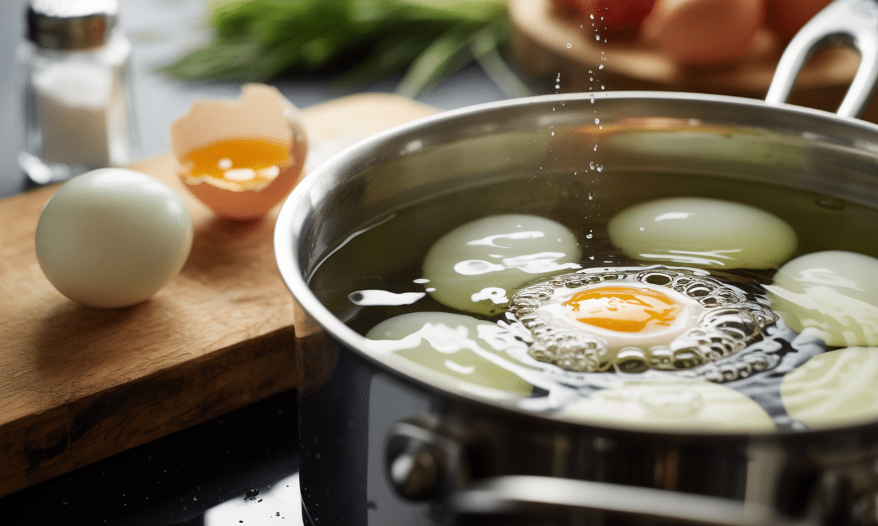 ten prosty trik z dodatkiem soli do wody sprawia, że jajka po ugotowaniu obierają się znacznie łatwiej i szybciej.