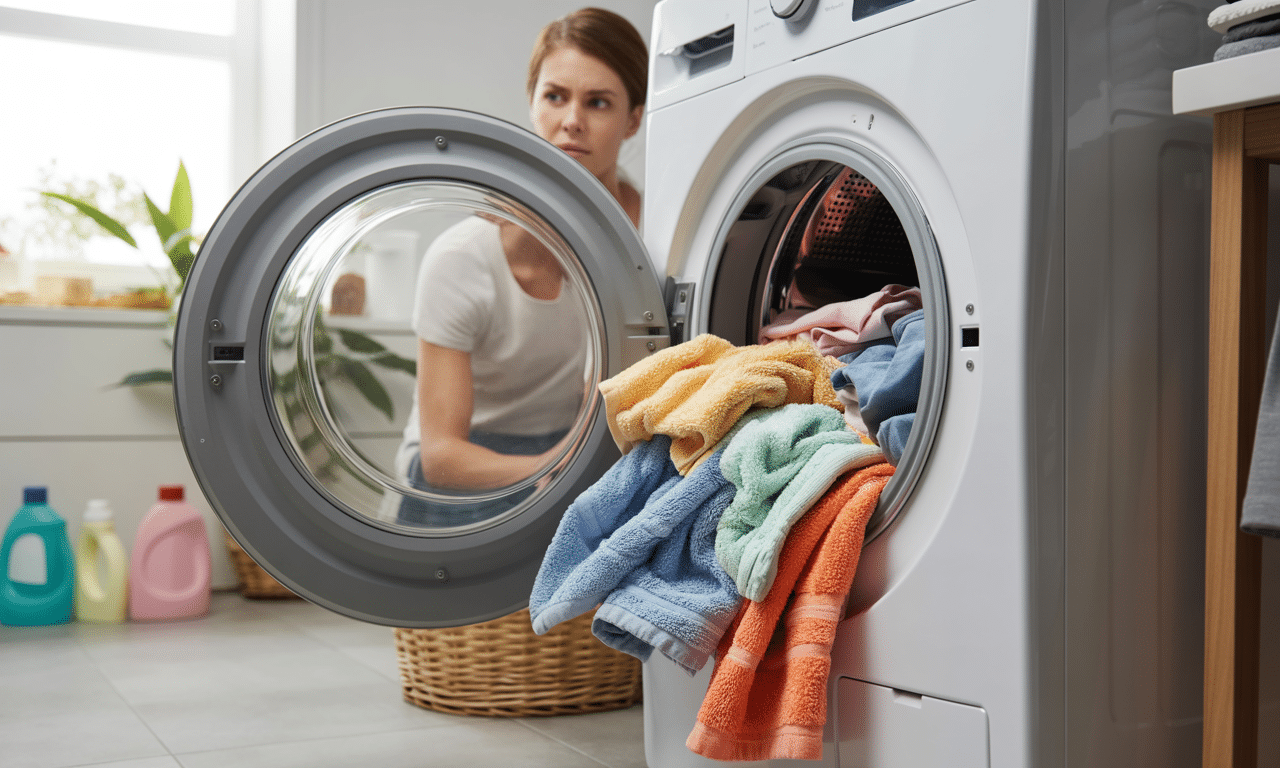 dowiedz się, dlaczego wrzucanie ręczników do pralki razem z ubraniami może zmniejszyć ich chłonność i jak tego uniknąć.