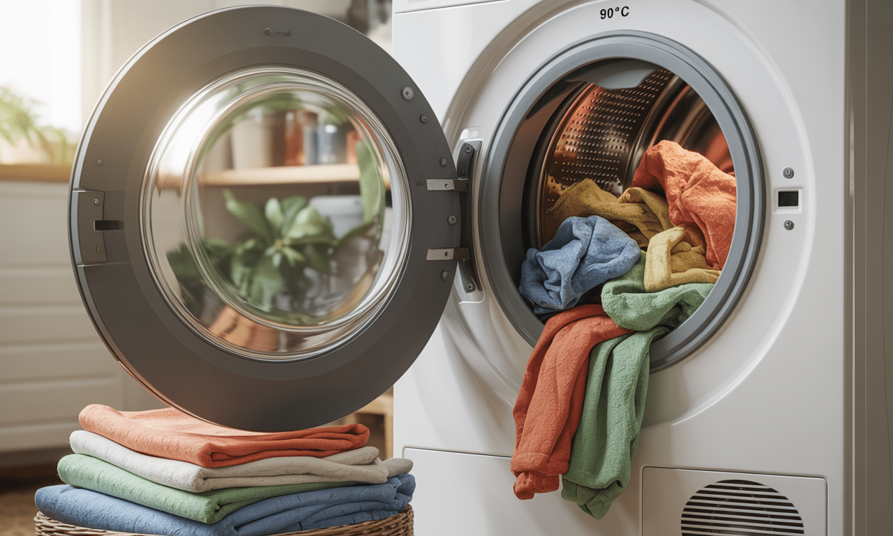 dowiedz się, jak prać stare ścierki w 90°c, aby działały jak nowe - proste i skuteczne domowe triki na odświeżenie materiałów.