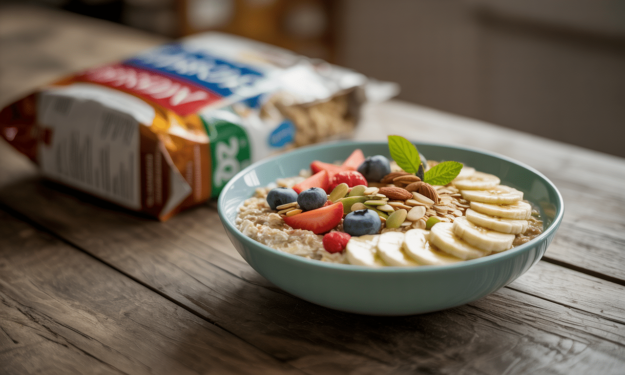 zamieniłam drogie markowe płatki na owsiankę z dodatkami za jedną piątą ceny i mam zdrowsze, smaczniejsze śniadanie każdego dnia.