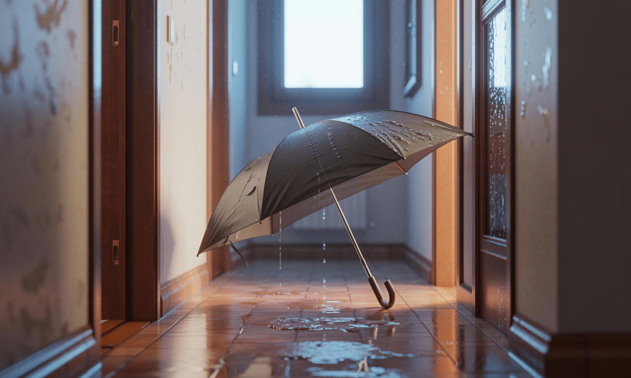 zostawiałam mokry parasol w przedpokoju i nie zdawałam sobie sprawy, ile wilgoci wprowadzałam do mieszkania. dowiedz się, jak temu zapobiec i utrzymać dom suchy i komfortowy.